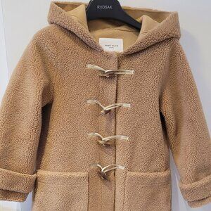 Horn button long coat